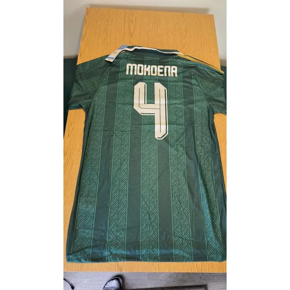 World Cup South Africa National Team 2026 Green Jersey Mokoena XL Fits Like L